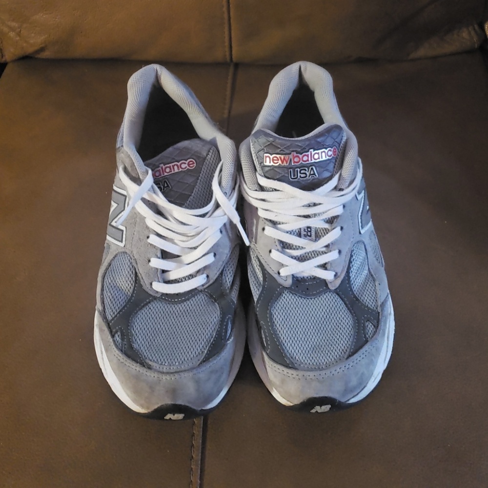 Classic Grey New Balance 990s Made in the USA